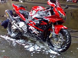 Zimowanie motocykla, mycie motocykla